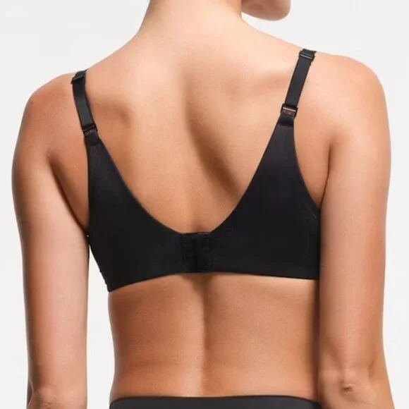 SKIMS Smoothing Intimates Full Coverage Bra Onyx (black) 32DDDD 32G - Picture 2 of 4